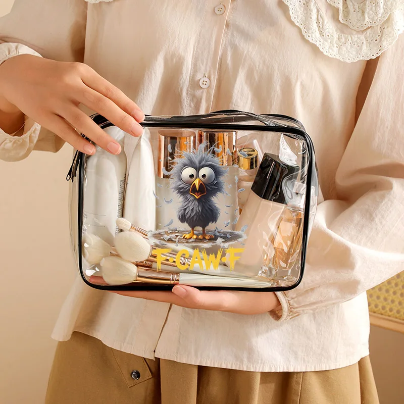 2026 جديد F-CAW-F الدجاج Harajuku الحيوان المرأة حقيبة غسيل PVC وحقيبة مستحضرات التجميل البلاستيكية هدية حفلة رائعة هدية السنة الجديدة هدية عيد ميلاد #2