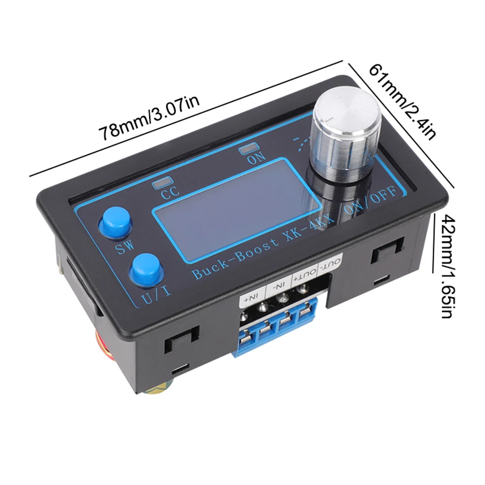 CC CV 0.5-30V DC DC Buck Boost Converter Power Module 35-50W 4A Adjustable Voltage Regulator DIY Solar Battery Charging Module