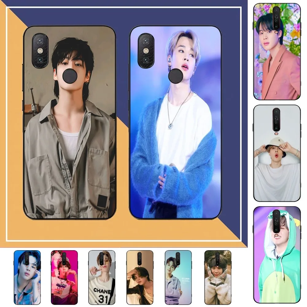 Singer J-JIMINS-S Phone Case For Redmi Note 4 X 5 A 6 7 8 T 9 9S 10 11 11S 11Epro Poco M3 Pro