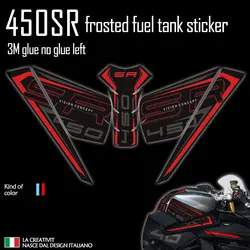 450SR 3メートルつや消しオートバイアクセサリーステッカーデカールキット燃料タンクパッドプロテクターアンチスリップをcfmoto 450SR