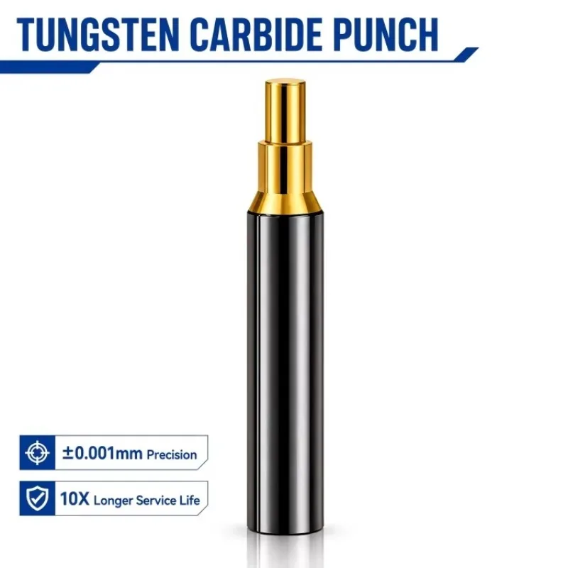 High Precision Punch Pin Micro Punching Pin ±0.001mm Mirror Finish Custom Mould Part Replace for MISUMI