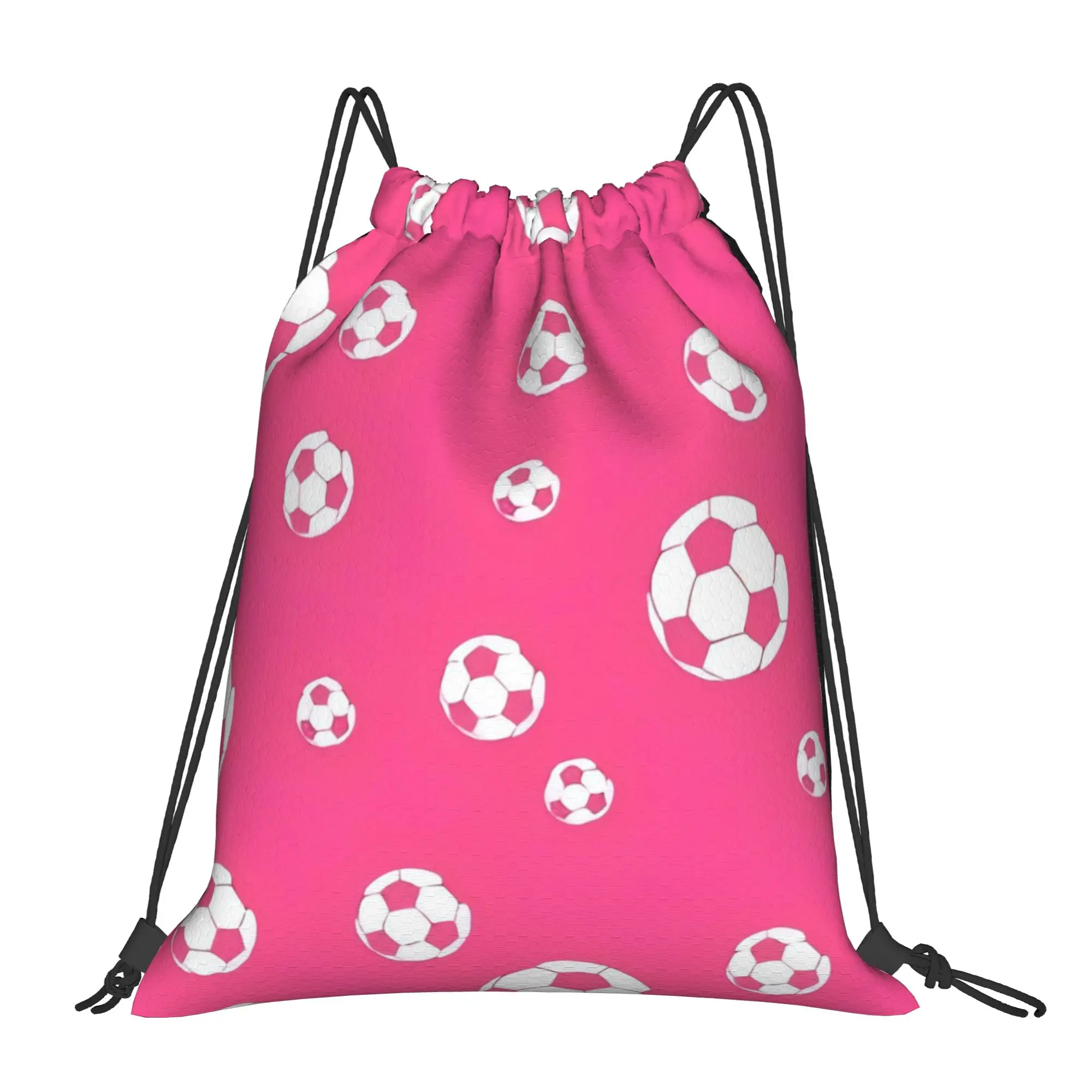 Soccer Football Fan Merch 67  Drawstring Bags Hiking Unisex Storage Organize Bundle Pocket Rope Bag