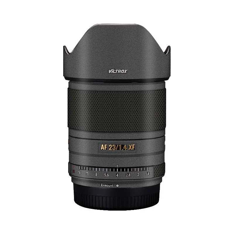 عدسة الكاميرا فيلم التفاف الجلد ، الغطاء الواقي ، المضادة للخدش ، ملصقا ل Viltrox AF23mm ، F1.4 ، 23mmF1.4 ، 23F1.4