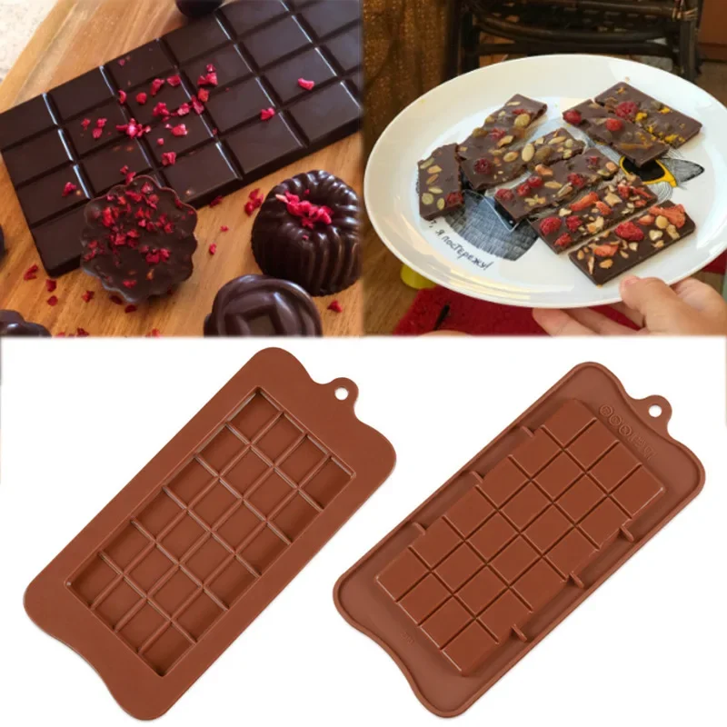 New Silicone Chocolate Molds Bakeware Cake Molds High Quality Square Eco-friendly Silicone mold DIY 1PC food grade 24 Cavity