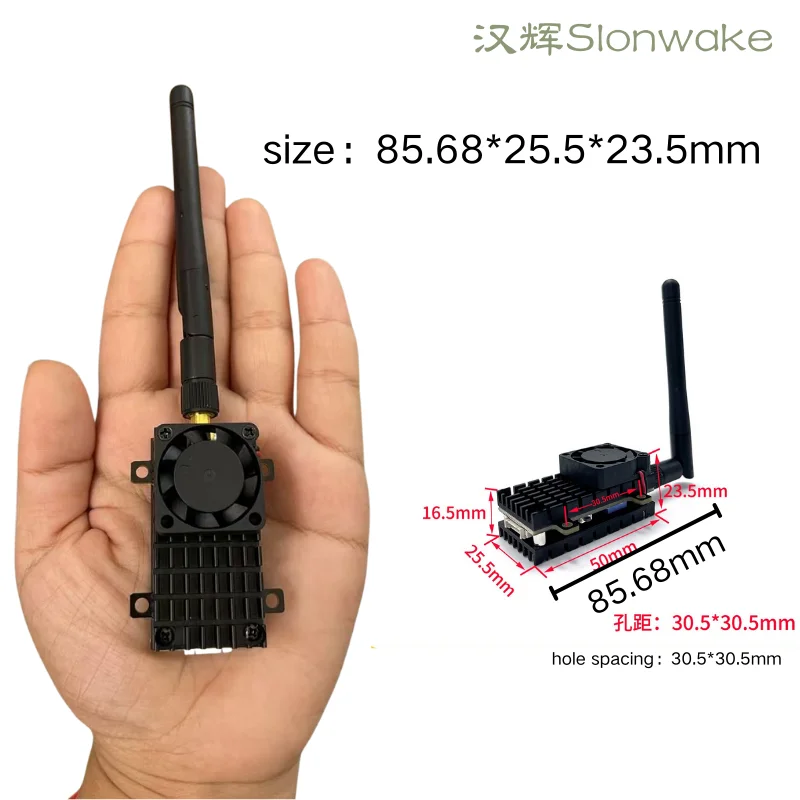 Torre VTX de 3000mW, 0 latencia OSD/TBS/48CH + 1800TVL, cámara FPV Starlight de 1/1,8 pulgadas, 5-40V para Dron, coche RC, batería larga de alto alcance Li