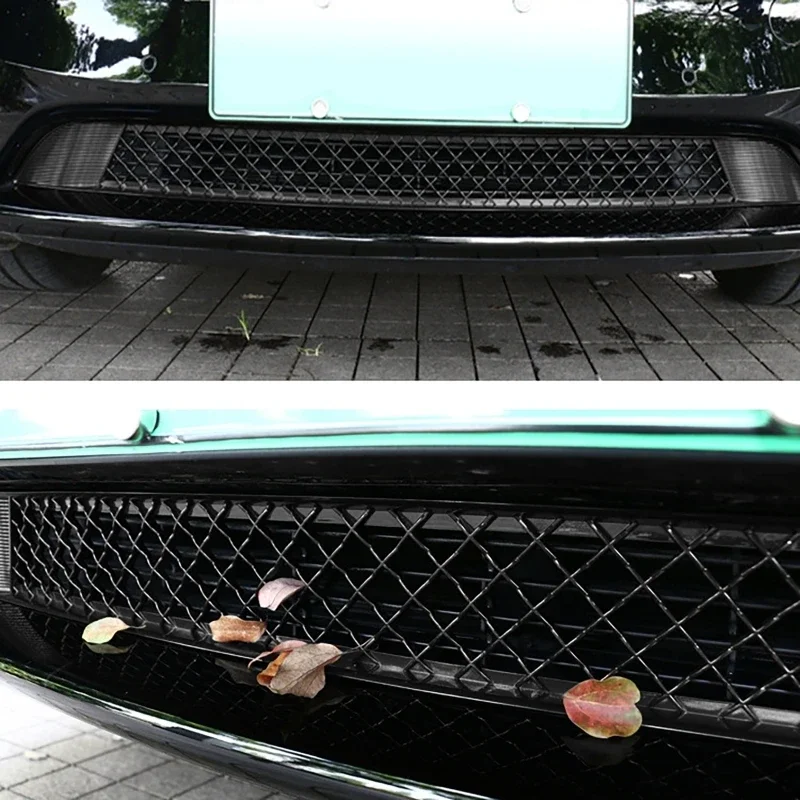 

Front Bumper Lower Grille Protection Cover Air Vent Dust Insect-proof Mesh Net For Tesla Model 3 2017-2023 Front Grill Guard