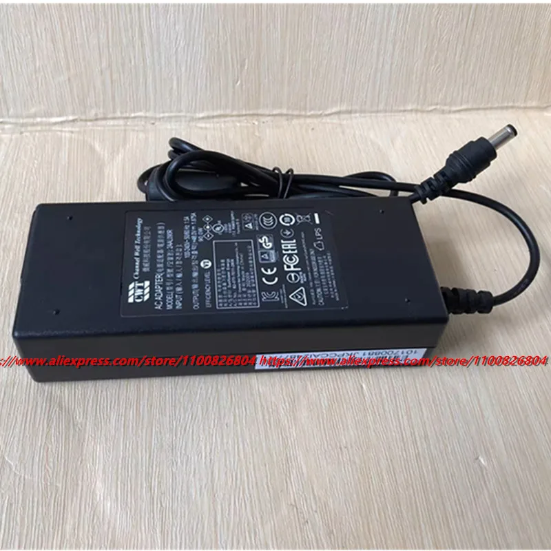 Genuine 48V 1.875A 90W 5.5x1.7mm CWT 2AAL090R AC Power Supply AC Adapter For Hikvision Hard Disk Video Recorder Power Charger