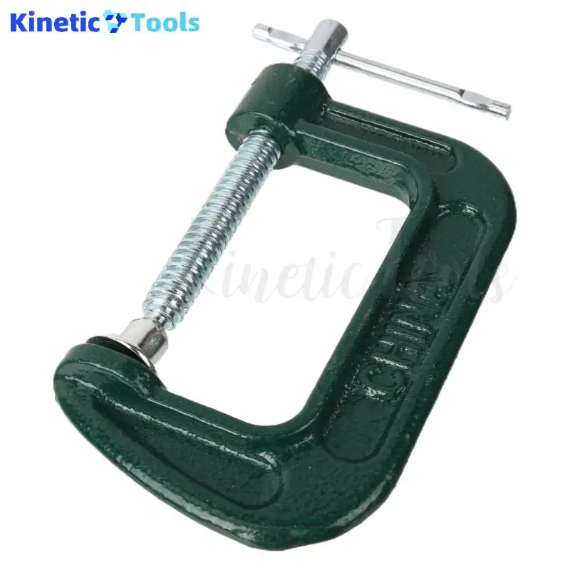 G-type klem Houtbewerkingsklem Armatuur Ijzeren klem Houtbewerkingsgereedschap Accessoire Groen Geschikt voor houtbewerkingsconstructie