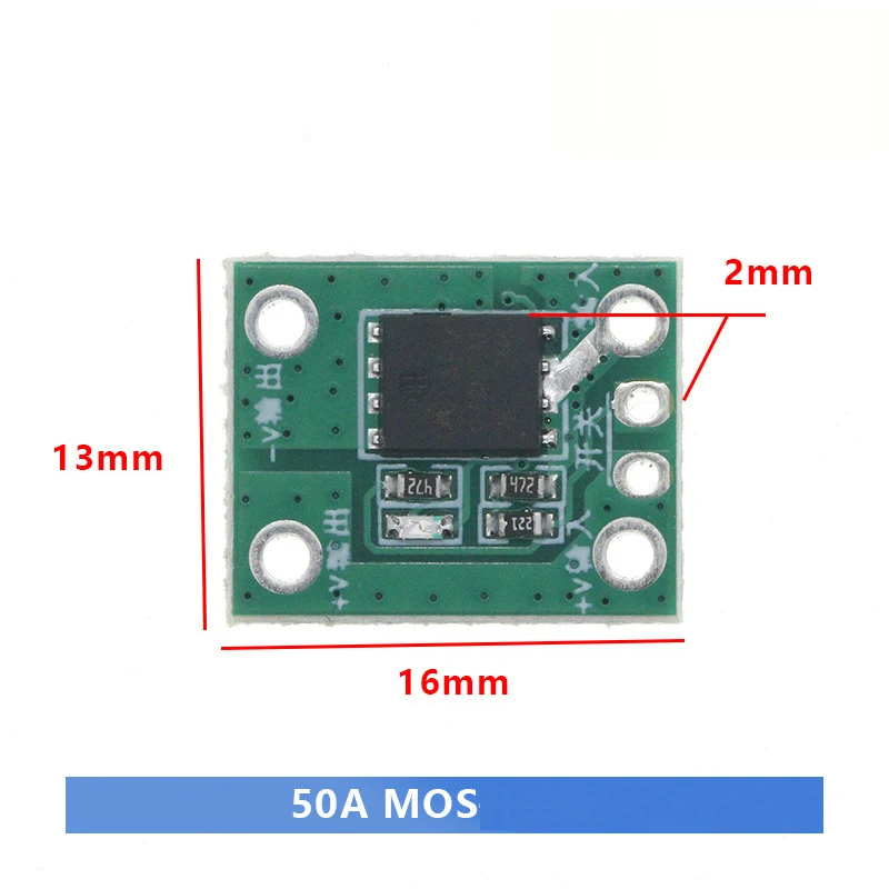 50A 100A 5-26V Hochleistungs-MOS-Auslöseschalter-Treibermodul Feldeffekttransistor PWM-Regelung Elektronische Schaltersteuerung – Detail 4