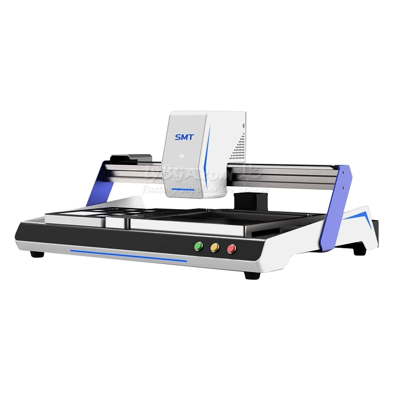 S1 SMT Equipment Hot Double Vision Pick and Place Machine Desktop High Speed Automatic Chip Mounter LED SMD for PCB Sample Works