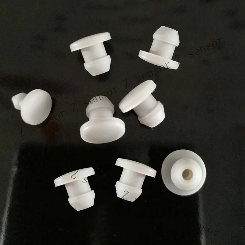 Z+ White Snap-on Hole Plug Silicone Rubber Blanking End Caps Seal Stopper 2.5~14mm