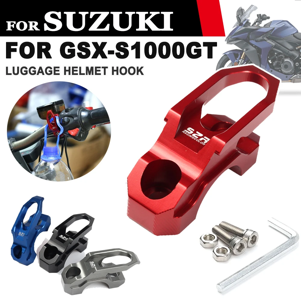 

Helmet Wall Hook Holder for SUZUKI Gsx-s1000gt GSX-S 1000 GSX-S1000 GT GSXS 1000GT Motorcycle Accessories Luggage Bag Hanger