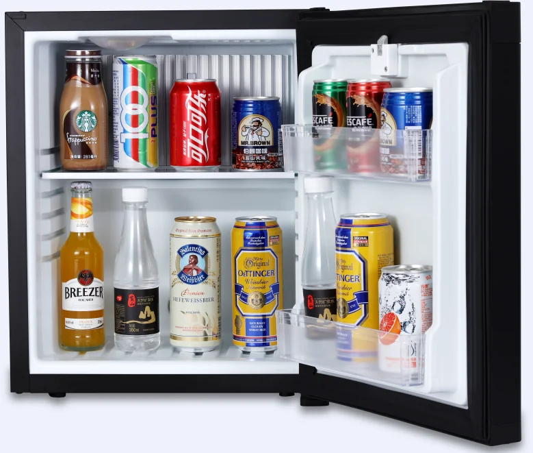 for 40L room mini bar fridge energy saving without compressor for hotel