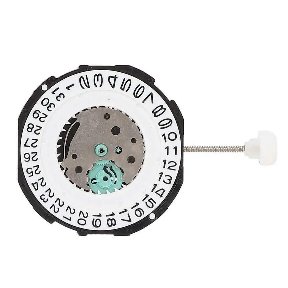 SL28 Quartz Watch Movement Replacement Date at 3 O'Clock 3 Hands Single Calendar Watch Repair Accessories for Watchmaker