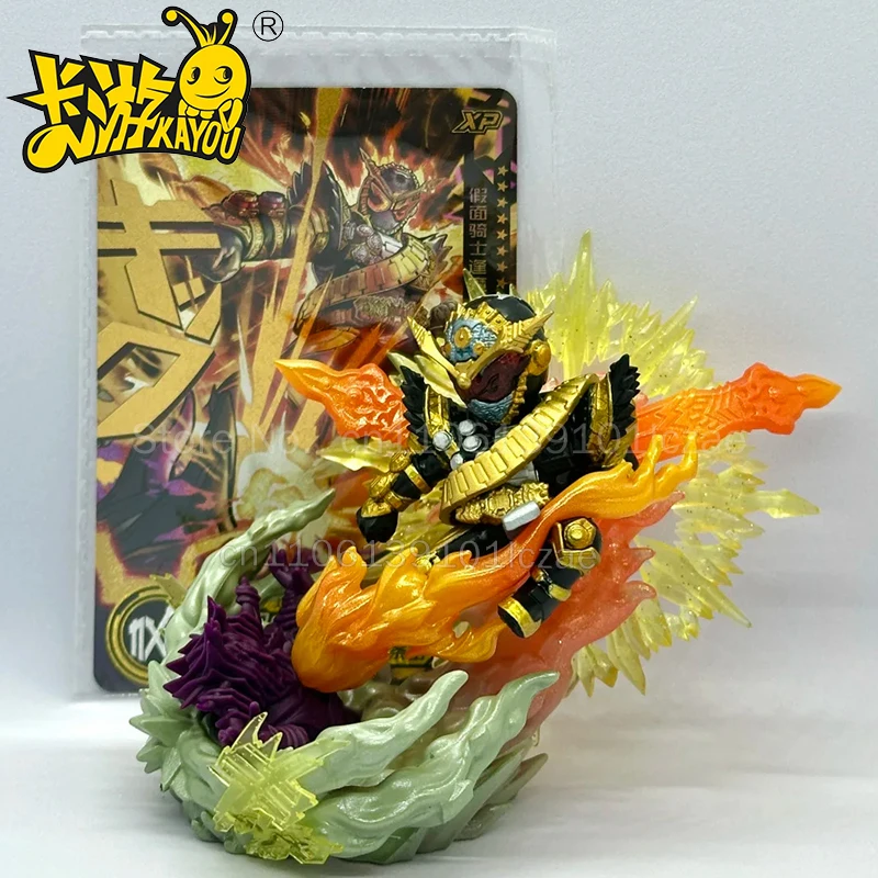 Kayou Kamen Rider Mini Rubber Figure Blind Box Vol.1 Heroes Assemble Authentic Anime Character Collectible Desktop Decor Toy