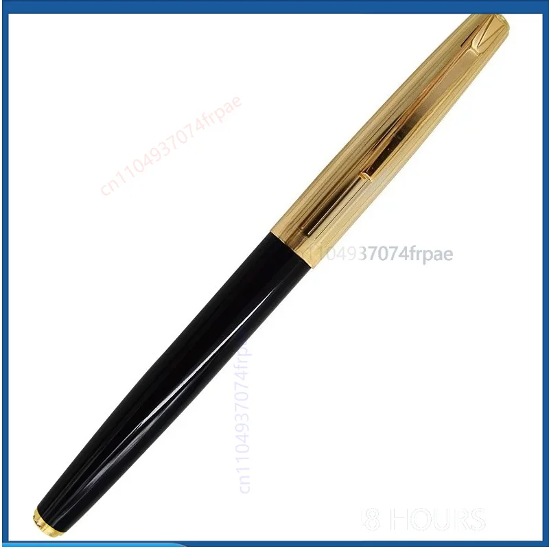 Vintage For Wing Sung 730 NOS Fountain Pen Yellow Gold Cap Iridium Concealed Nib 90s Collectible Stationery（3pcs）