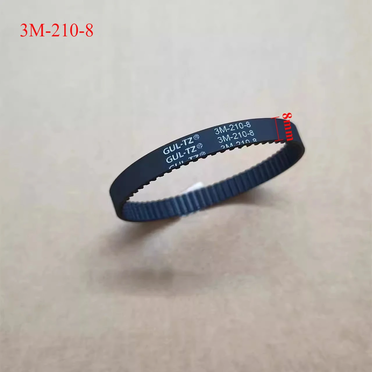 FOR Midea Eureka Floor Washer Brush Belt for X8/X9/G4/WD40/FC9 Replacement Drive Belt 3M-210-7/8, High Elastic Rubber view 5