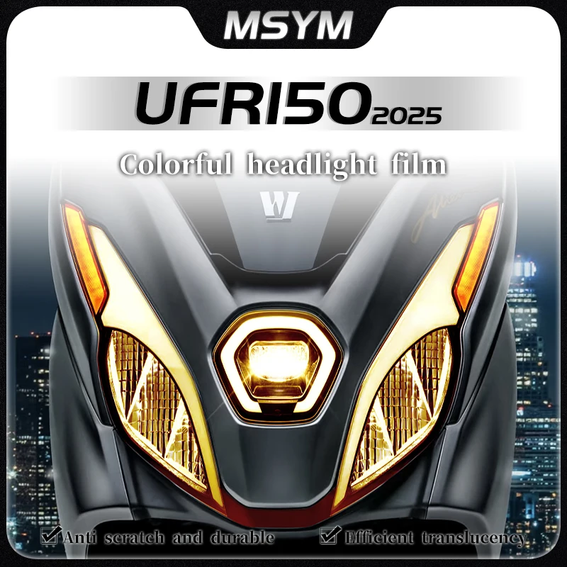 

For Haojue UFR150 UFR 150 ufr150 2025 Headlight taillight film instrument film sticker creative headlight film parts accessories
