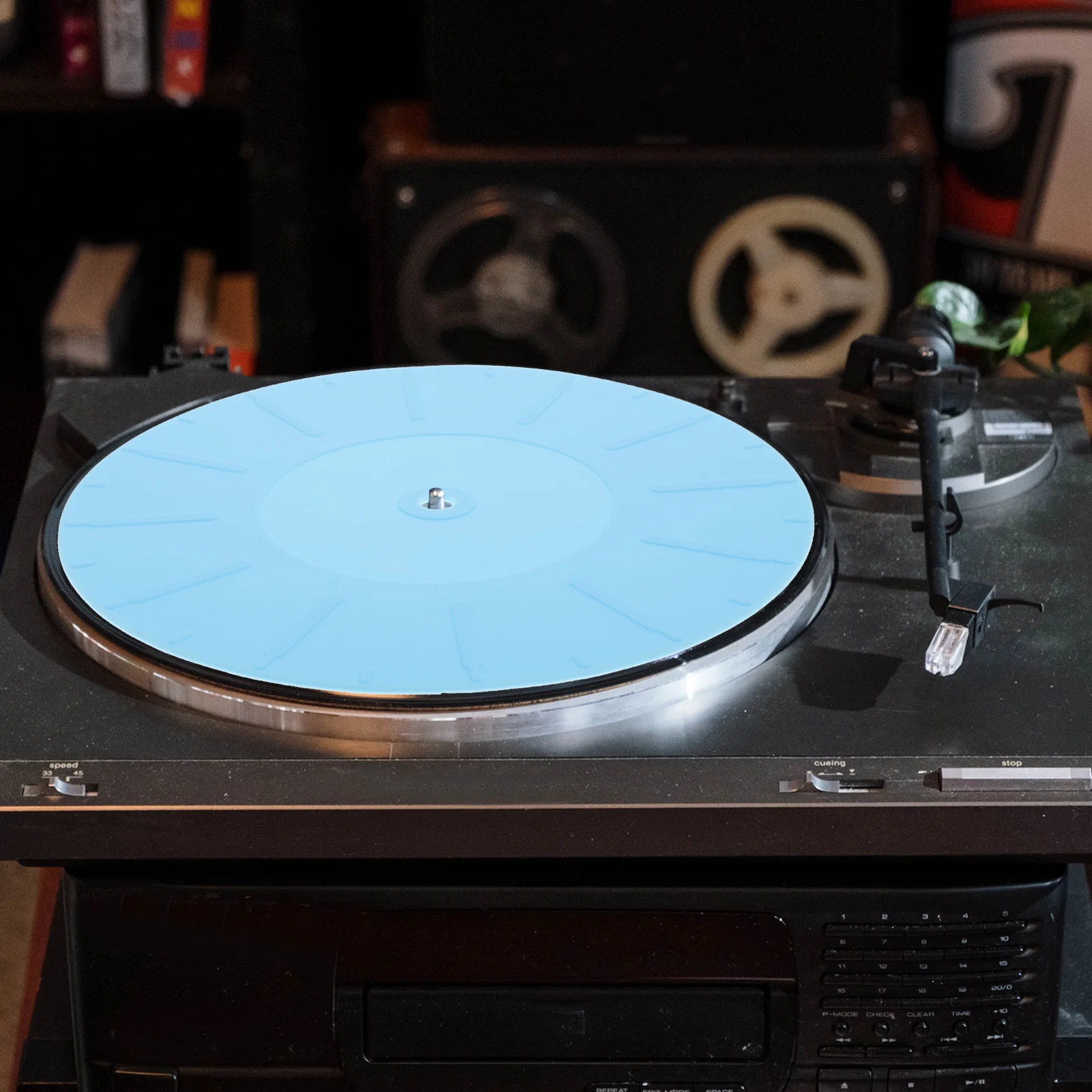 

Silicone Record Mat Anti Static Shockproof Vibration Damping Pad for Turntable Player Vinyl Protective Accessory Slipmat