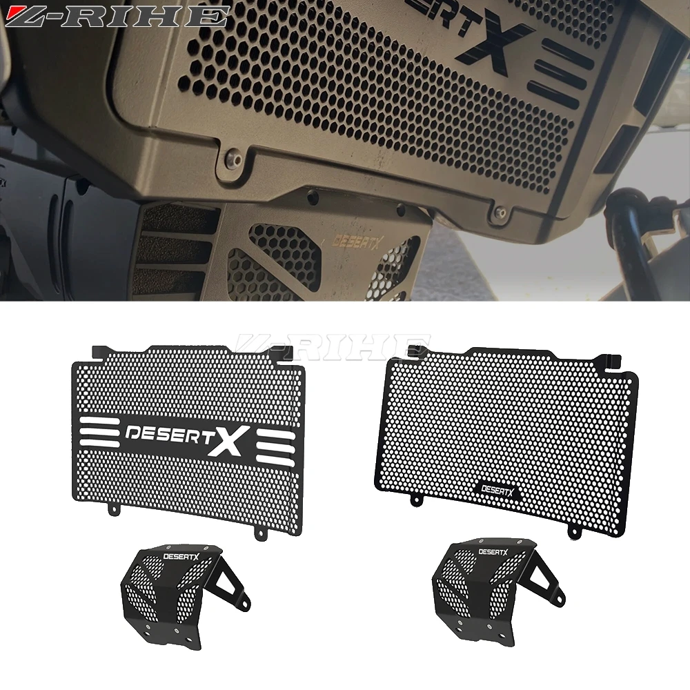 

For Ducati Desert X DesertX Rally 2022-2025 Motorcycle Desert-X Motorcycle Radiator Grille Guard Cover Engine Guard Protector