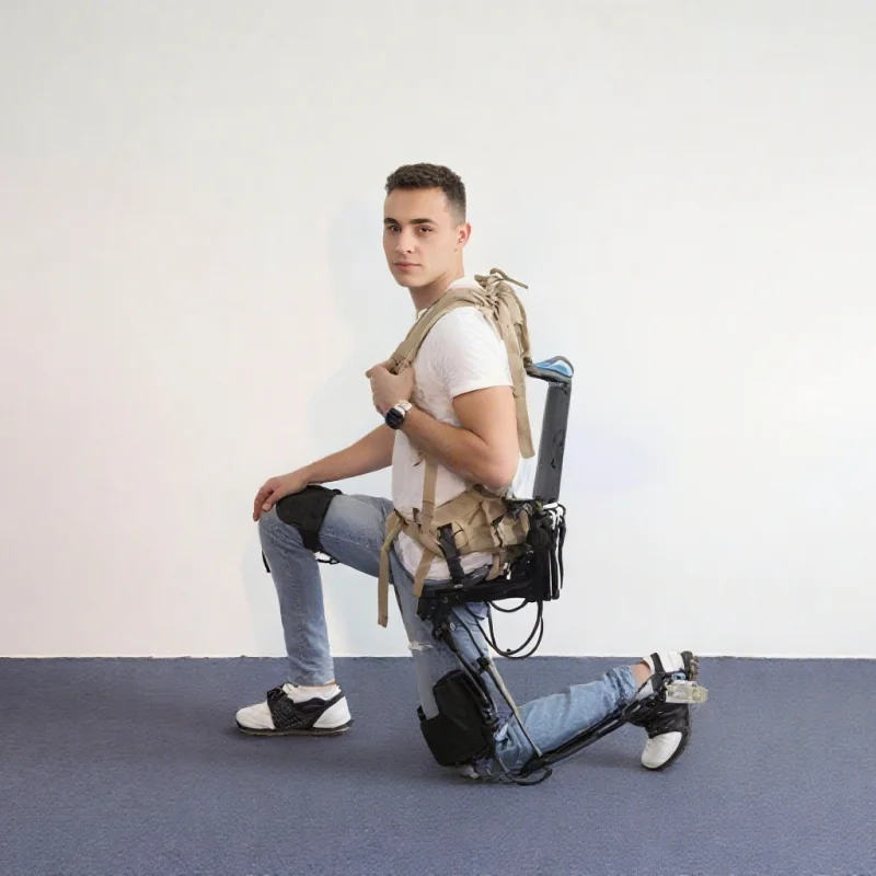 High-Strength Exoskeleton Robot for Carrying or Lifting Heavy Objects High Load Capacity of 75kg