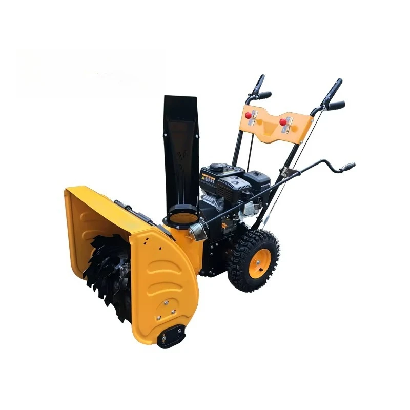 New Hydraulic Snowplow Garden Mini Thrower Snow Sweeper Electric Start Snow Removal Equipment Multifunctional Snowplow