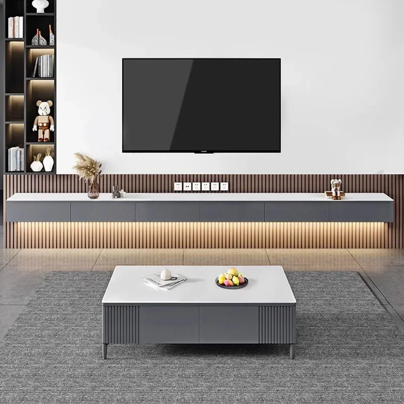 Modern Living Room Tv Stands Floating Cabinet Display Media Consoles Entertainment Stands Mueble Tv Salon Home Furniture