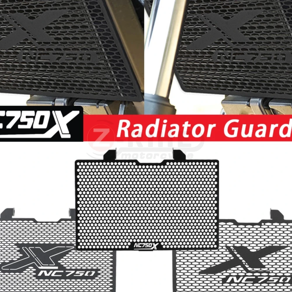 ZRIHE FOR HONDA NC750X NC 750X 750 X 2014-2022 2023 2024 2025 2026 Radiator Grille Guard Protection Cover Cooler Grill Protector