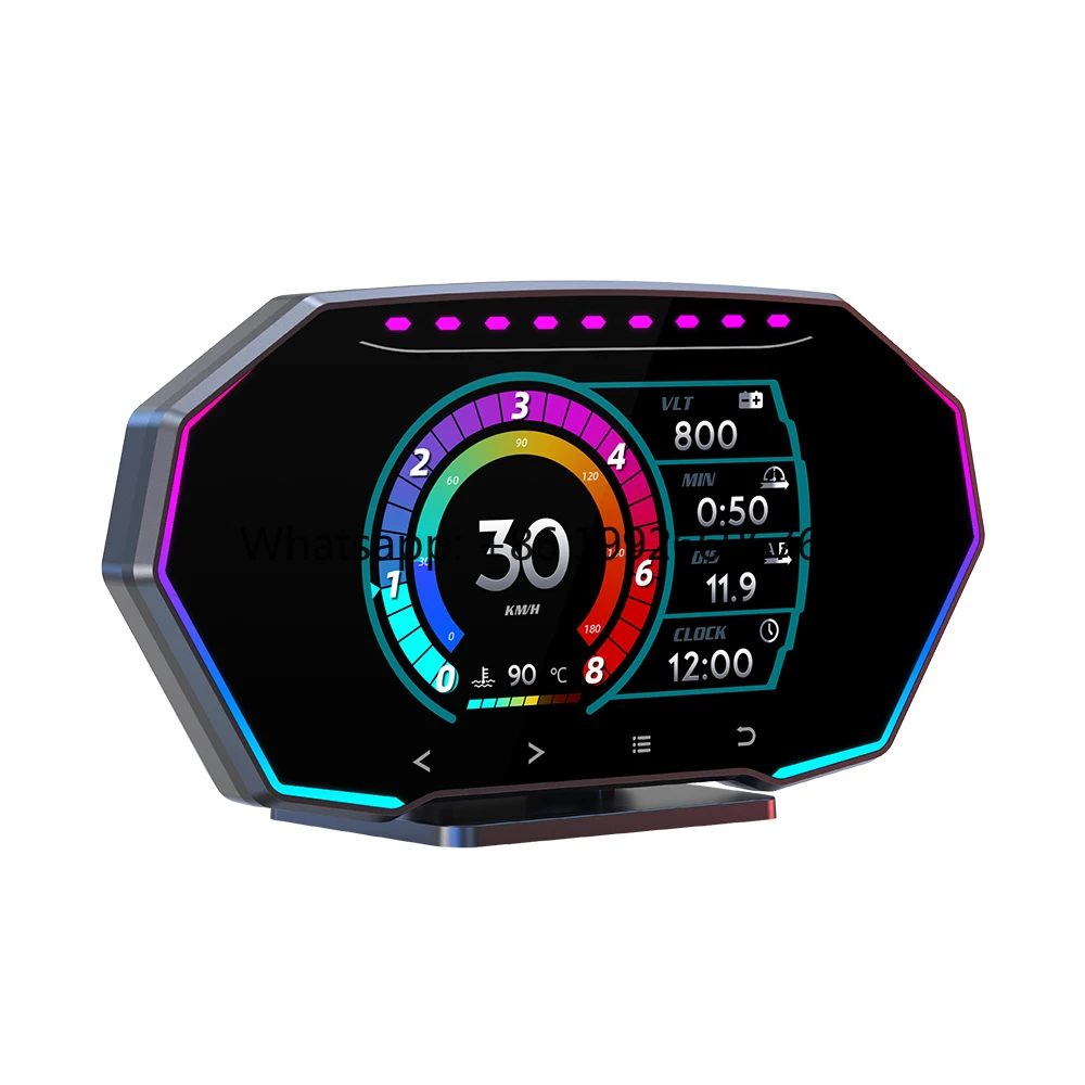 Factory Direct F11 Pro GPS Auto Meter OBD2 Gauge Head up Display Multi-Function Speedometer Diagnostic Tools