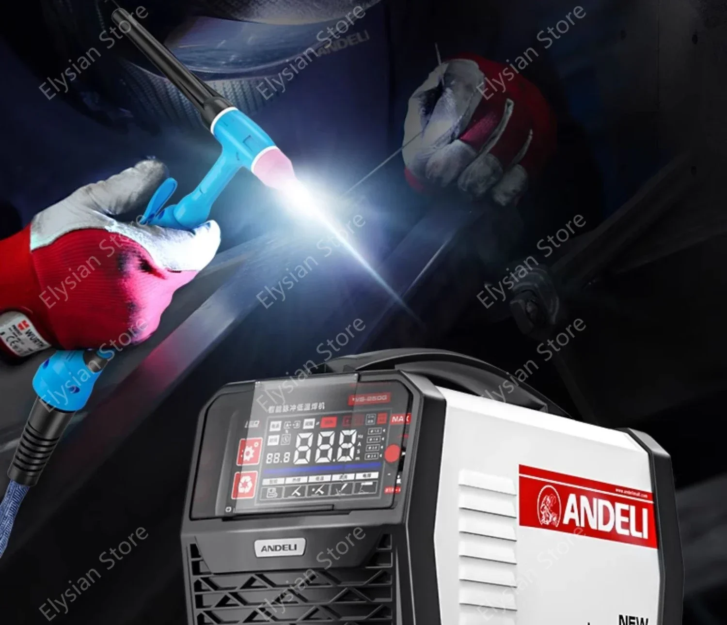 WS-250 stainless steel argon arc welding machine 220V household small dual-purpose cold welding machine industrial grade