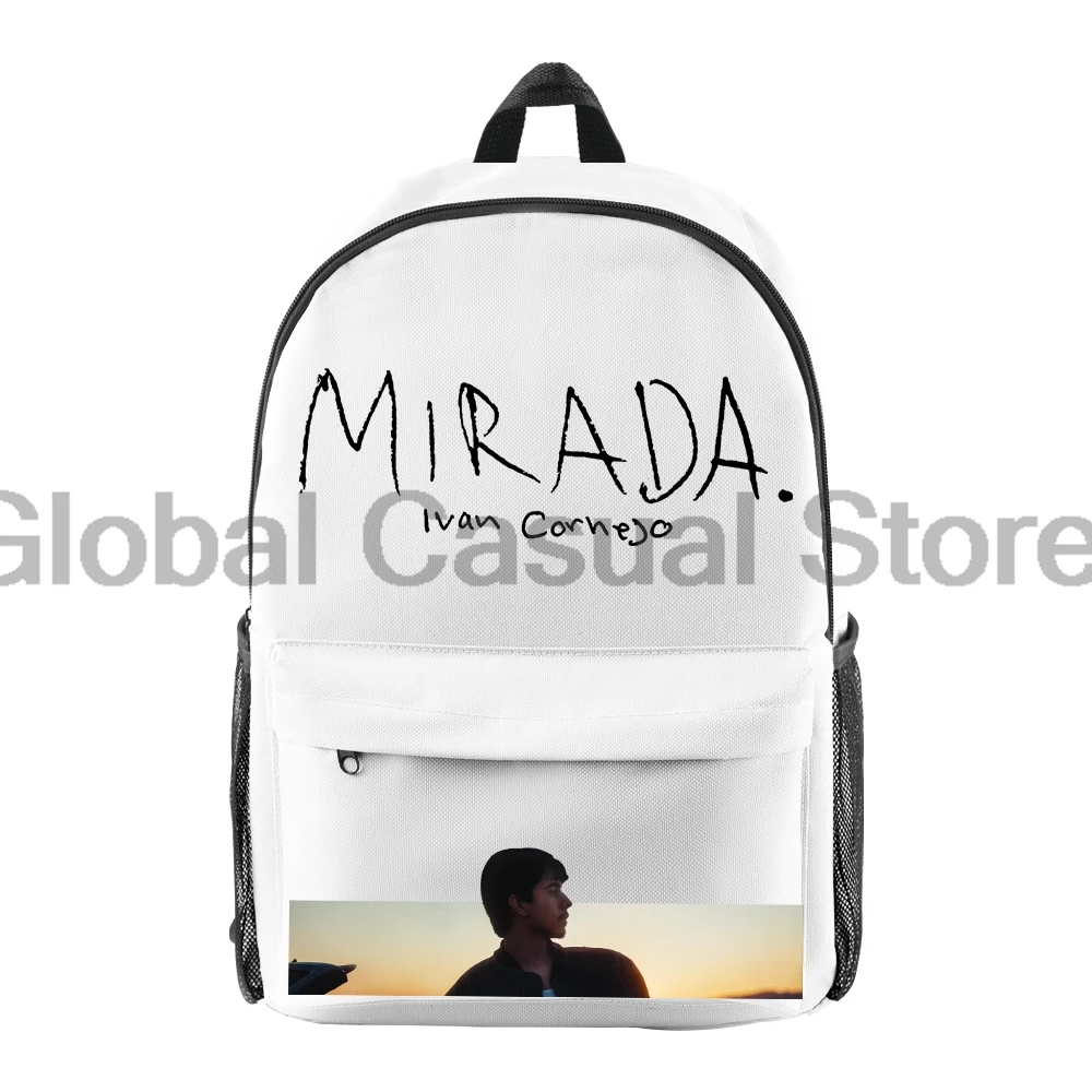 Ivan Cornejo Mirada Merch Backpack Women Men Casual Travel Bag Daypack Hip Hop Rucksack Fashion Bag