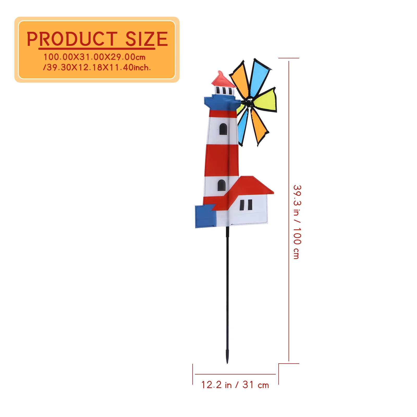 3 PCS Windsock Cloth Children's Windmill Baby Toys Indoor Ornament Outdoor Pinwheel Decors