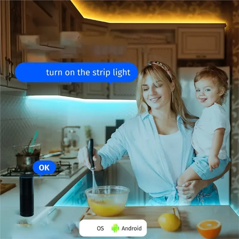 A59Z-V5-T Tuya WIFI LED Controller 5-In-1 CV 5Chx3a CCT RGB RGBW RGBCCT DC12V 24V Touch Switch Dimmer For LED Strips