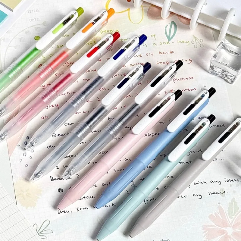 ゼブラ SARASA クリップ ゲルペン JJ118、0.5mm 格納式ブラック/カラー