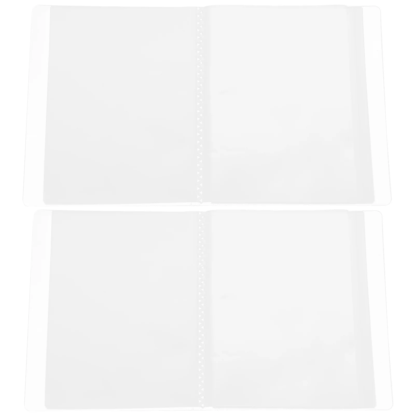 

2Pcs Large Capacity Portable Photo Organizer Album Compact Picture Storage Book Scrapbook for Family Baby Birthday