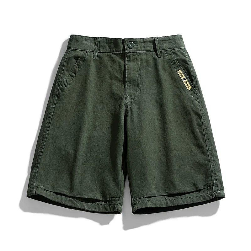 Pantalones cortos de estilo japonés para hombre, Shorts holgados informales, cómodos, transpirables, tipo romano, de cintura media, sólidos, novedad de 2023