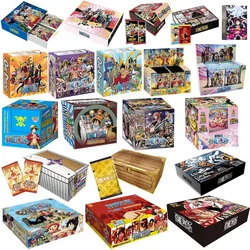 Ensemble complet de cartes Rick One Piece pour enfants, Luffy, Zoro, Nami, jeu de passe-temps, objets de collection, jouets cadeaux, nouveau