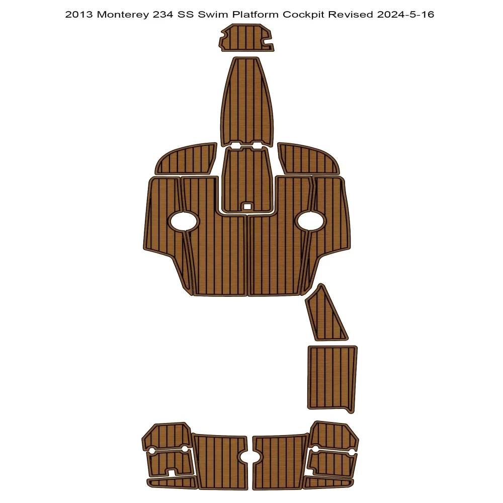 

2013, Monterey 234 SS, платформа для плавания, кокпита, лодка, EVA, пол из тикового дерева, SeaDek, стиль Gatorstep, самоклеящаяся dwsegfydjht6ryy