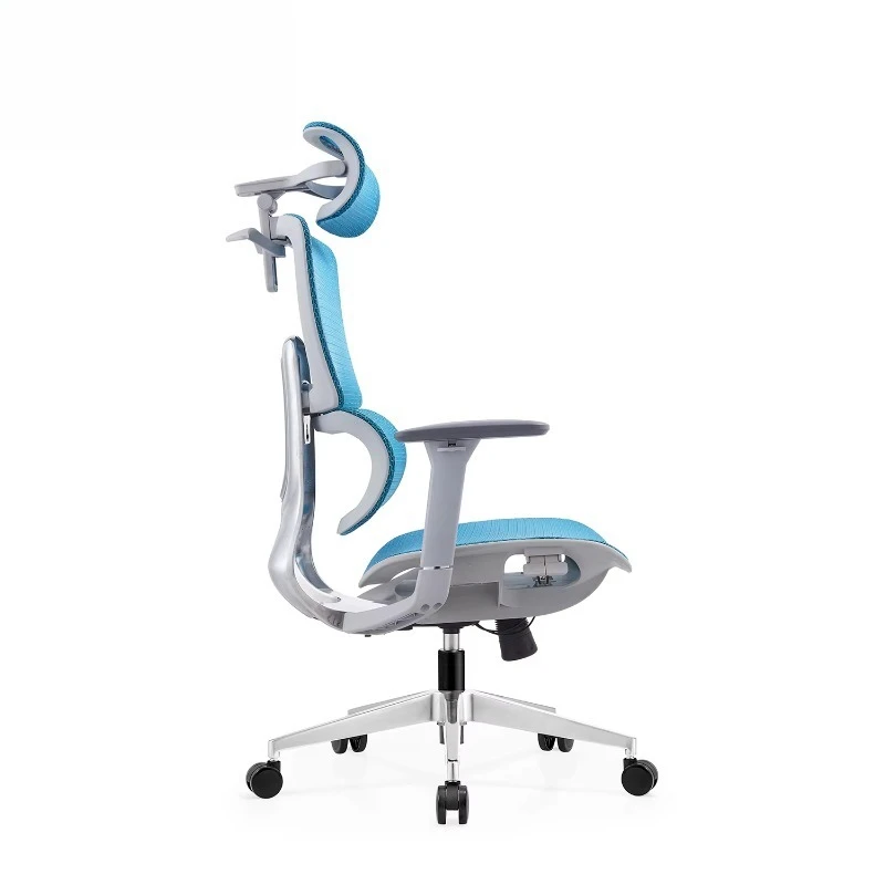 Hot Sale Ergonomics 4D Headrest Chair Rotating Office 3D Function Armrest Full Nylon Mesh Set Office Chair Game Chair