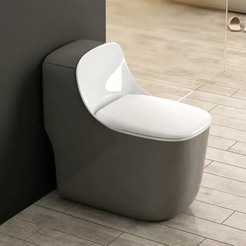 Personalized Compact Toilet High Impact Household Siphon Swirl Hotel Commode Antifreeze Design for Small Apartment Bathroom