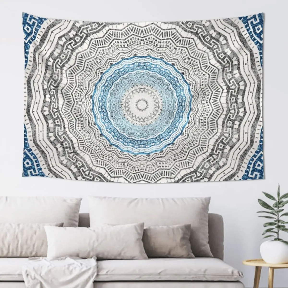 

Geometric Mandala with Glitters Tapestry Bedrooms Decorations Room Decor Tapestry