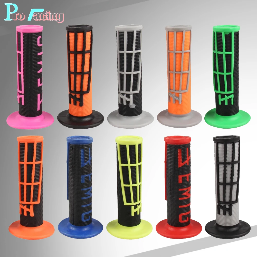 EMIG Grip Universal 7/8 ''22mm Grips Handle MX Grip มือสําหรับ CRF YZF KXF SXF SSR SDG BSE Dirt Pit Bike รถจักรยานยนต์ Twist Grips