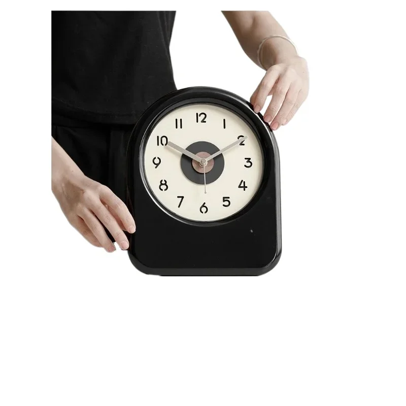 

Desktop clock simple decoration porch TV cabinet high-end atmospheric desktop ornament