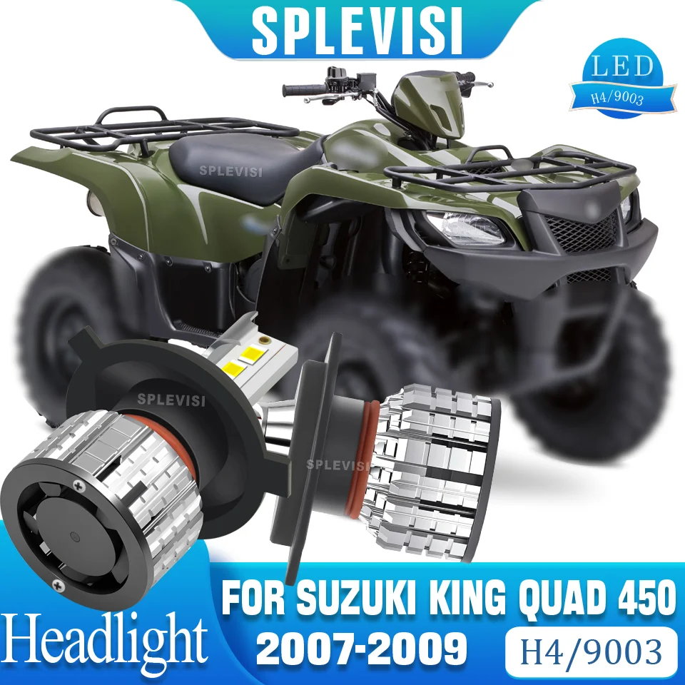 

High-Performance Easy Installation No Modification Needed LED 9003 motorcycle Headlight For Suzuki King Quad 450 2007 2008 2009