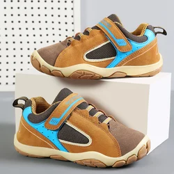 Spring Autumn Leather Children Shoes Waterproof Kids Sneakers Breathable Girls and Boys Sports Shoes Outdoor Trainers