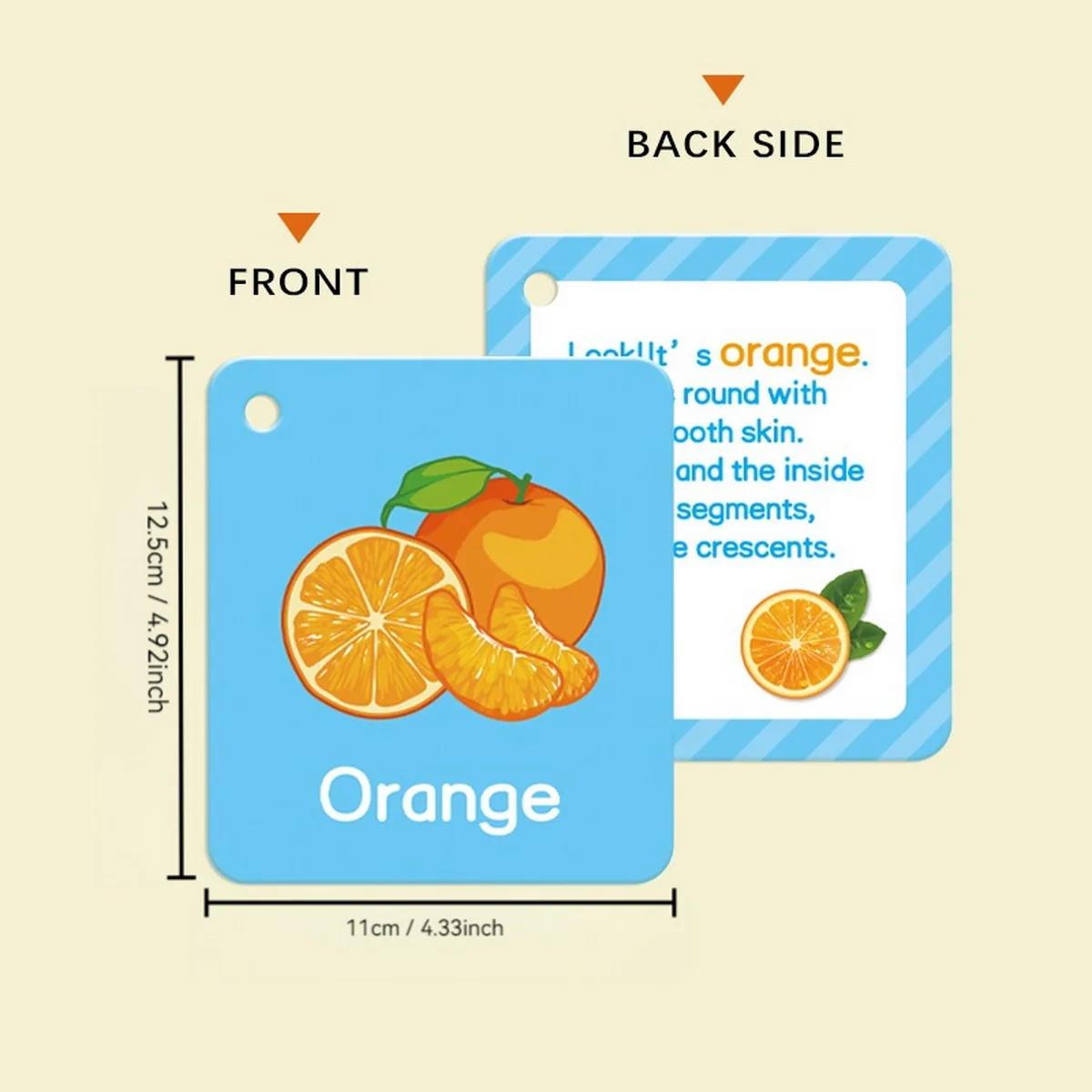 English Vocabulary For Food Recognition Education Flashcards Food Vegetable Fruit Recognition 50 Sheets  Flash Cards Waterproof