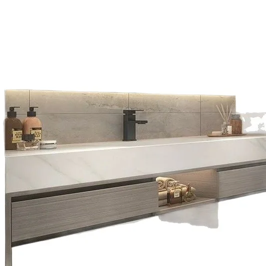 

Toilet, wash, modern, solid wood bathroom cabinet combination