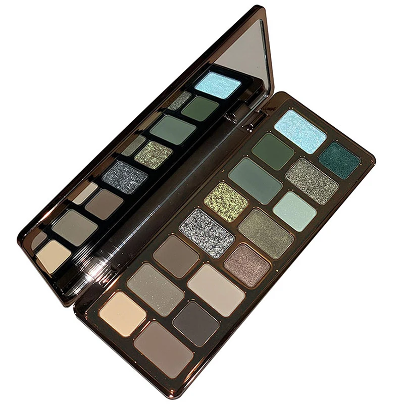 DIKALU 16 色アイシャドウパレットプロフェッショナル女性メイク長期持続真珠のような光沢のあるピンクブルーグリーンアイシャドウパレットグリッター