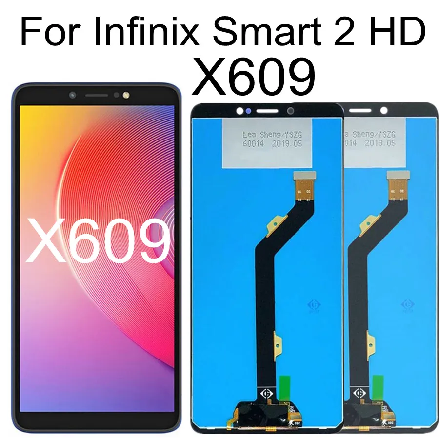 6.0 LCD For Infinix Smart 2 HD X609 LCD Display Touch Screen Digitizer Assembly Replacement For Infinix Smart2 HDLCD Display