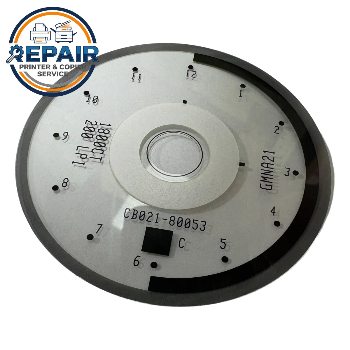2PCS CB021-80053 Encoder Disc for HP Officejet Pro 8610 8100 8620 8700 276DW 251DW 8630 276 250 8600 251 8625